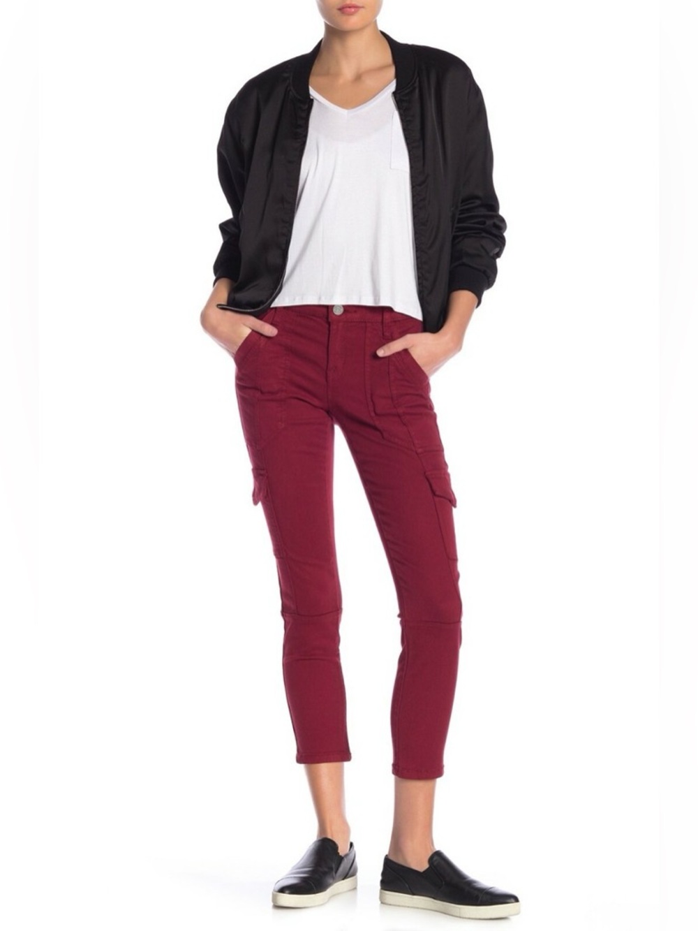 🌺Okana Denim High Rise Cargo Pants